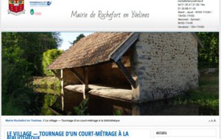 Article sur le Tournage d'un court métrage à la bibliothèque de Rochefort-en-Yvelines