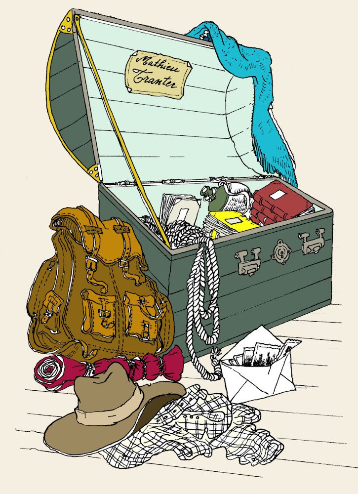 La malle de grand-père © Angibous-Esnault Ch. - Tailhardat V., 2020