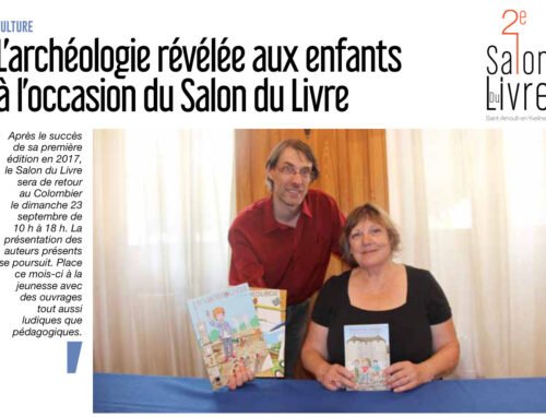 Interview pour le journal L&rsquo;Éclair