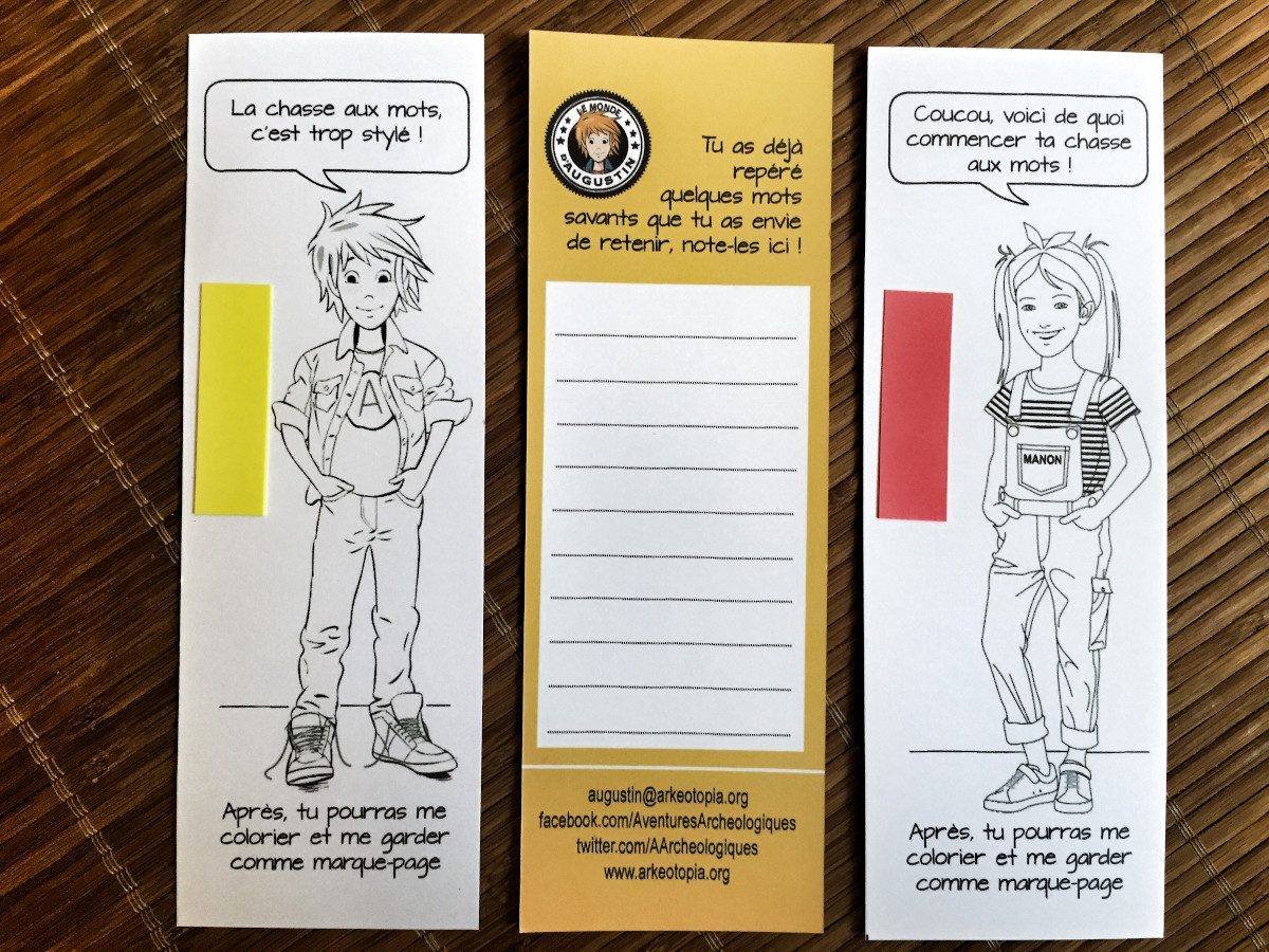 Astuce d’archéologue en herbe, la chasse aux mots Jouer à la chasse aux mots avec Augustin et Arkéotopia